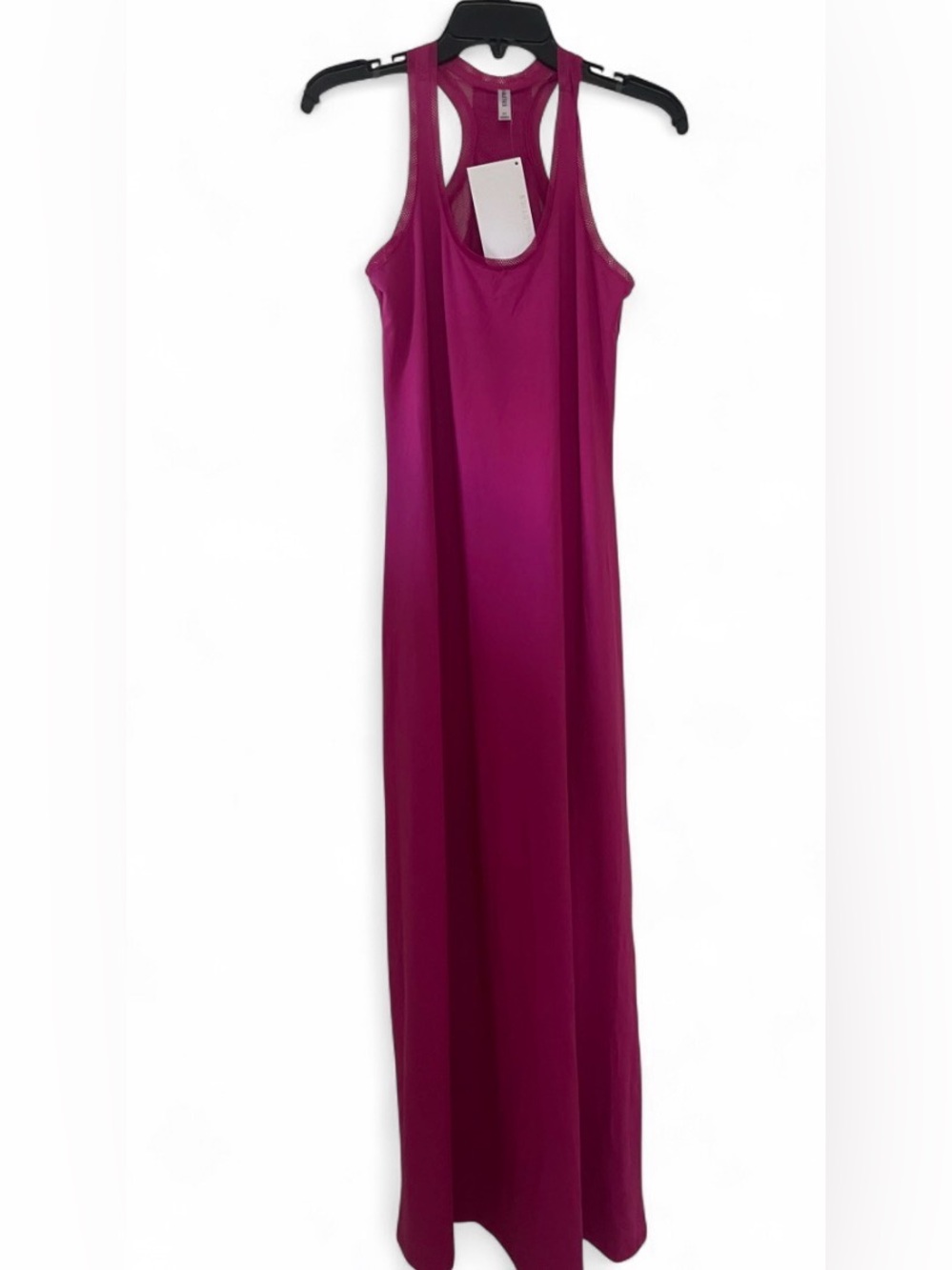 NWT Fabletics Plum Mosa Maxi Dress Womens Size Medium